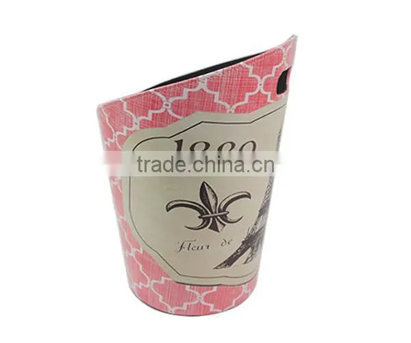 European Luxurious Fashion Trash Bins Without Cover, Hotel Garbage Can Wastebaske photo-2