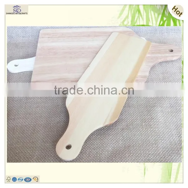 Home Hanging Hole Polished Wooden Cutting Chopping Board photo-5