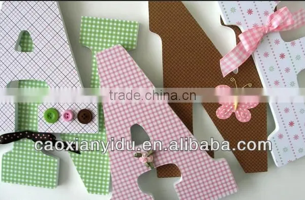 Wooden Alphabet Letters DIY Manual Process Letters Laser Cutting Letters Can Be Customized photo-2