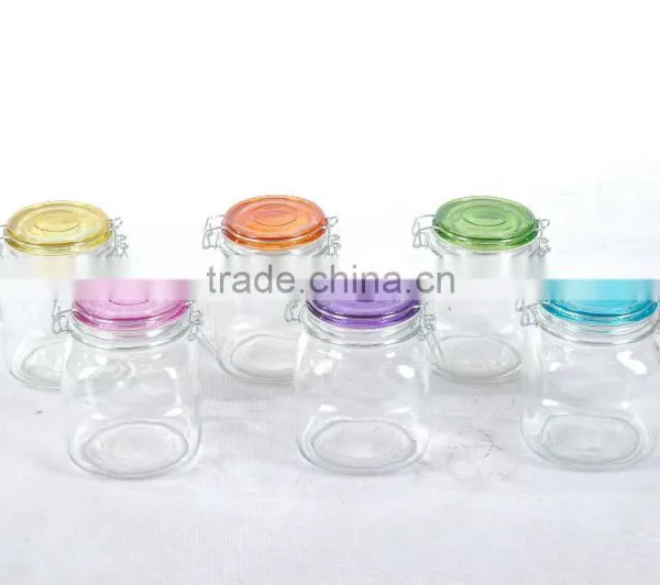 Airtight Snacks Glass Container With Locking Lid photo-2