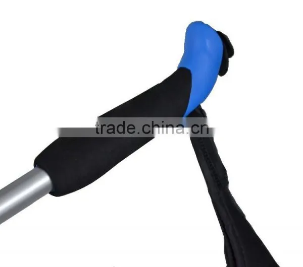 Nordic Walker Poles, 2 Sections, Internal Lock, EVA Handle With Glove, Aluminum Shaft, SZ17013 photo-2