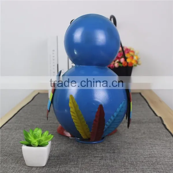 Custom Fashion Home Decor Iron Woodpecker Statue photo-6