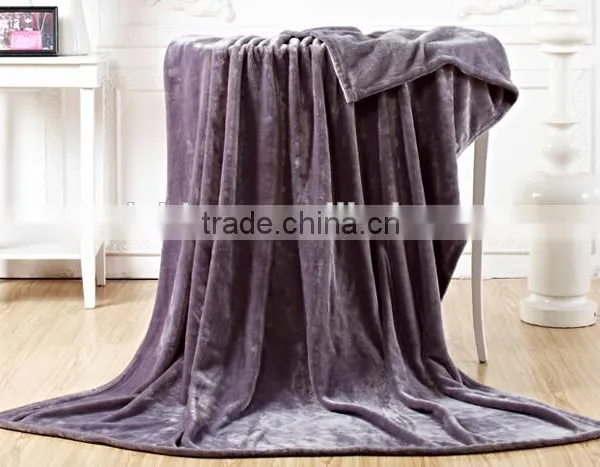 Factory Top High Quality Soft Comfortable Anti Pilling Any Size Color Flannel Blanket photo-5