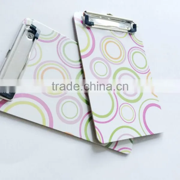 One Side MDF Clipboard With Metal Butterfly Clip A5 photo-5