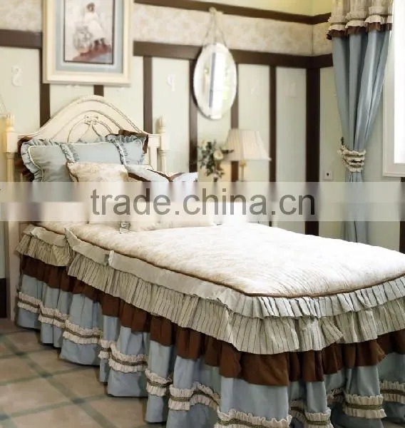 Lovely Pink and White Cozy Bedding Set for Girl's Bedroom BF11-09223f photo-4