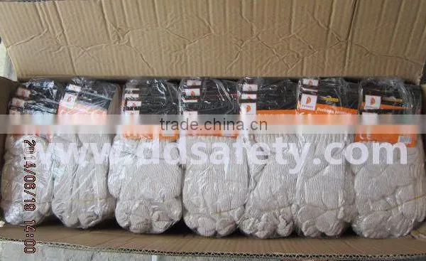 DDSAFETY 2017 Light Medium Weight Cotton Inspector Parade Gloves photo-4