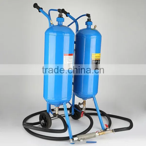 Dual Mini Sandblasting Machine Soda Media Blaster photo-5
