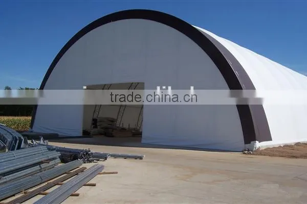 Trussed Steel Frame Storage Shelter, Airplane Hangar , Farm Warehouse Tent photo-2