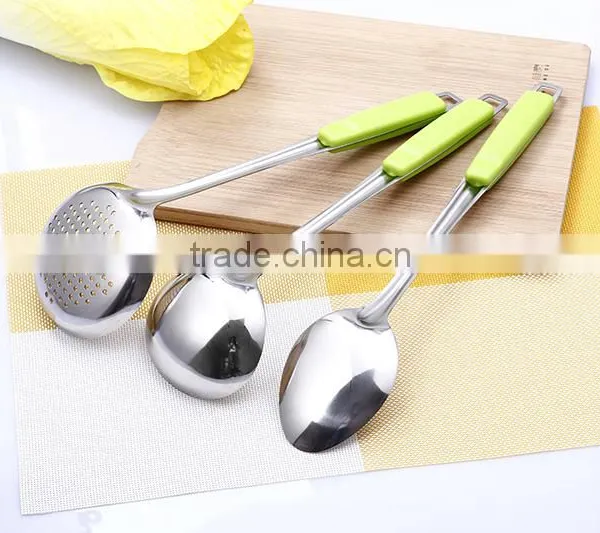 BYX02 Kitchen Utensil Stainless Steel Meal Spoon photo-5