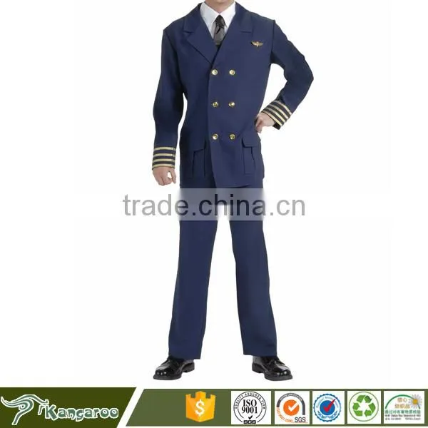 Kakhi Fabric Air Force Military Pilot Uniform Shirts photo-2
