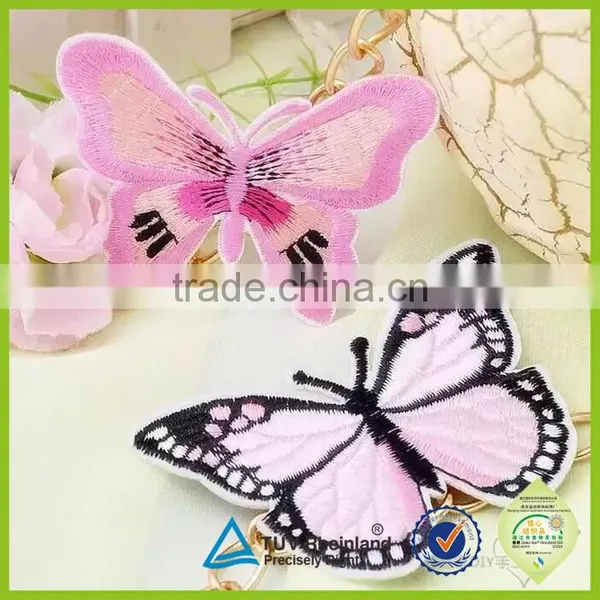 Custom Cartoon Embriodery Butterfly Kids Embroidered Patches photo-5