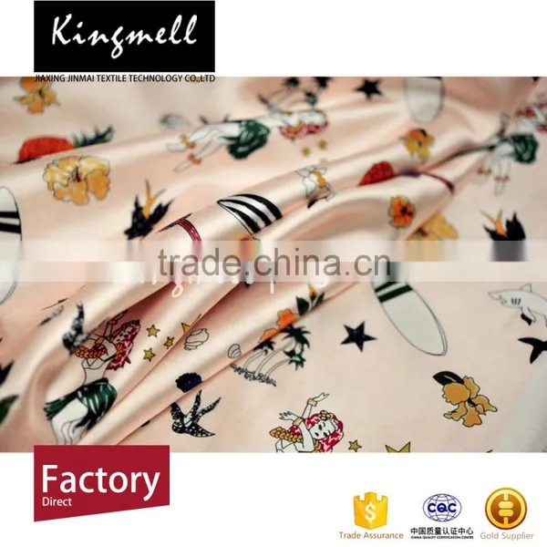 2016 New Design for Fashion Women Garment /dress Silk Satin Fabric photo-2