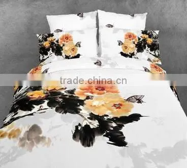China Supplier Pretty Cartoon Printed Bed Sheet Set Pure Polyster Digital Printing Kids photo-5