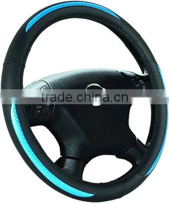 Good Quality New Design PU Car Steering Wheel Cover photo-3