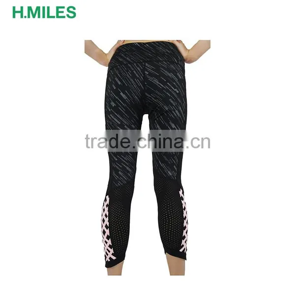 Reflactive Female Gym Tights High Waist Leggings for Women Fitness photo-4