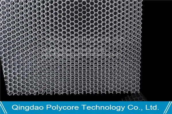Transparent Waterproof Light Weight Stiffness Strength PC Honeycomb Core photo-5