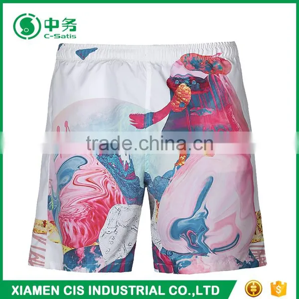 2017 High Quality Plus Size Mens Print Beach Shorts on Sale photo-3