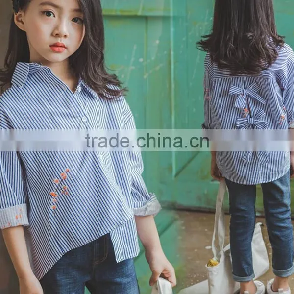 Zm35737a Latest Fashion Blouse Stylish Formal t Shirts for Girls photo-4