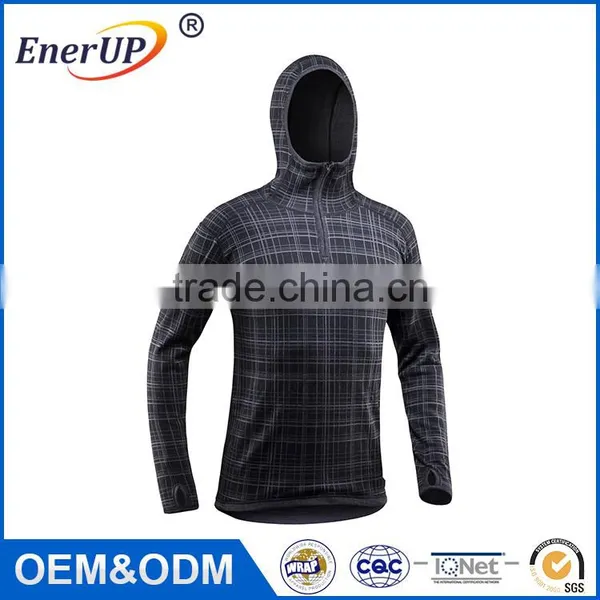 2017 China Wholesale Men's Long Sleeve Running t Shirt Men's Gym Wear Sports t Shirt photo-4