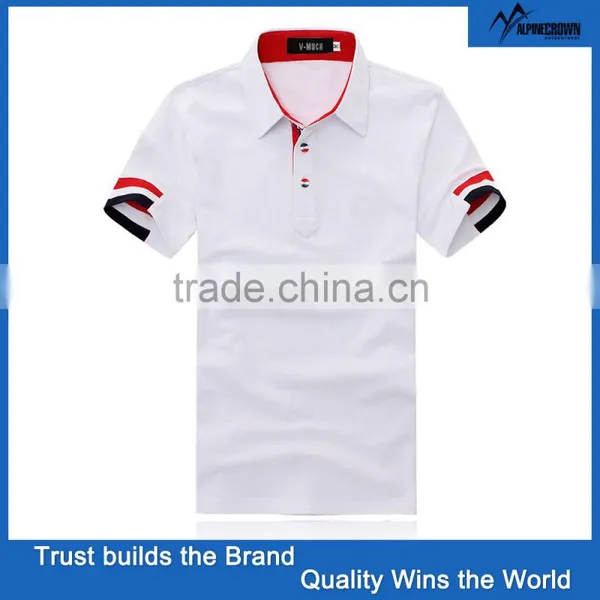 2017 Fashionable 95% Polyester 5% Spandex Polo Shirts photo-4