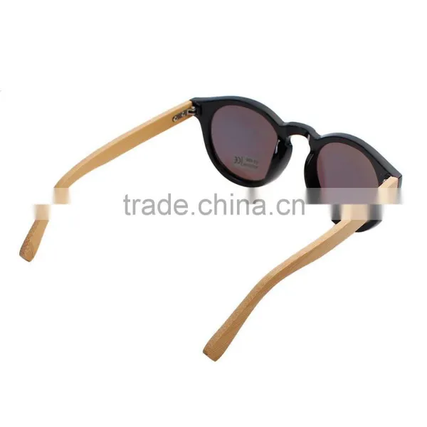 Custom Logo Golden Natural PC Men Sunglasses Bamboo 2017 photo-3