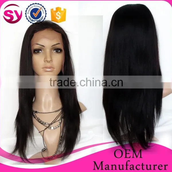 2016 New 10"-26" 100% Human Hair Full Lace Wig, Brazilian Human Hair Wig, Lace Front Wig Brazilian Human Hair With Baby Hair photo-6