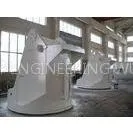 OEM GB ASTM Q345 Crane Undercarriage For Lifting Machinery , High Precision Chasis