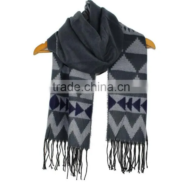 Women Geometric Winter Scarf Christmas Festival Scarf RL-245 photo-5