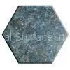Matt Non - Toxic Hexagon Seamless Marble Acrylic Sheet Countertop Tiles