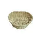 Handdweaved Heart- Shape Rattan Storage Basket Washable and Durable