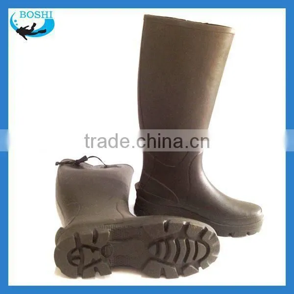 Mens Hunting Boots,Neoprene High Boots 2015 Hot Selling Neoprene Lining Wear Well Boots photo-5