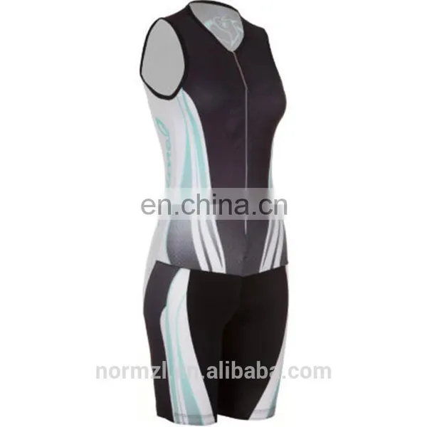 Quick Drying Sublimation Women Triathlon Wear photo-2
