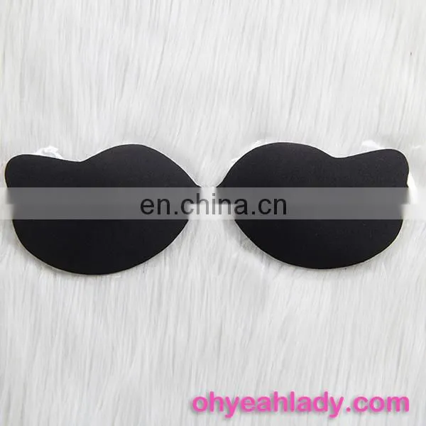 Two Color Four Size One Piece Seamless Silicone Invisible Bra photo-3