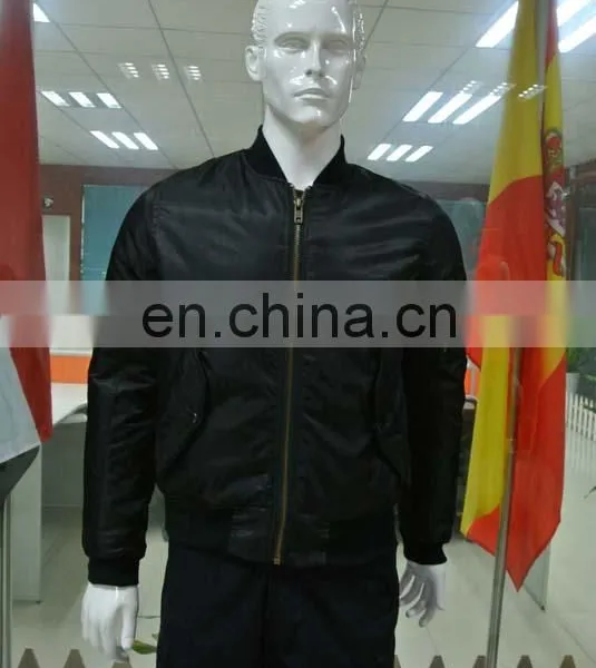 Custom Bomber Flight Jacket for Men,air Force Pilot Army Military Flying Jacket photo-4