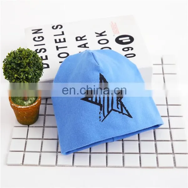 High Quality Fashion Printed Star Cotton Baby Hats&caps photo-6