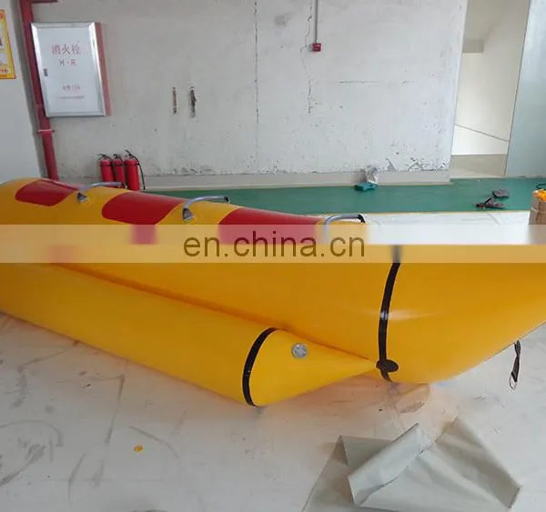 3 Seat Family Event Summer Water Game Inflatable Banana Tube Boat photo-3