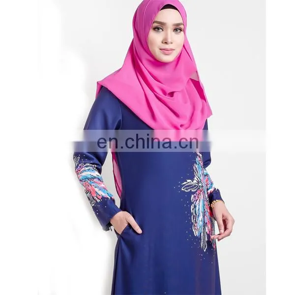 China Supplier Best Quality Fashion Digital Printing Maxi Dresses Long Women photo-5