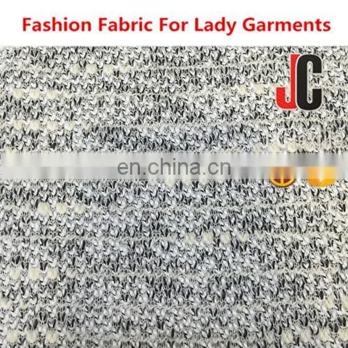 JC Vintage Soft Han Dfeel Knit Polyester Cotton Yarn Dyed Rib Terry Fabric photo-2