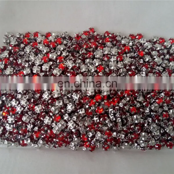 Wholesale Ss16 Light Siam Rhinestones With Claw Settings