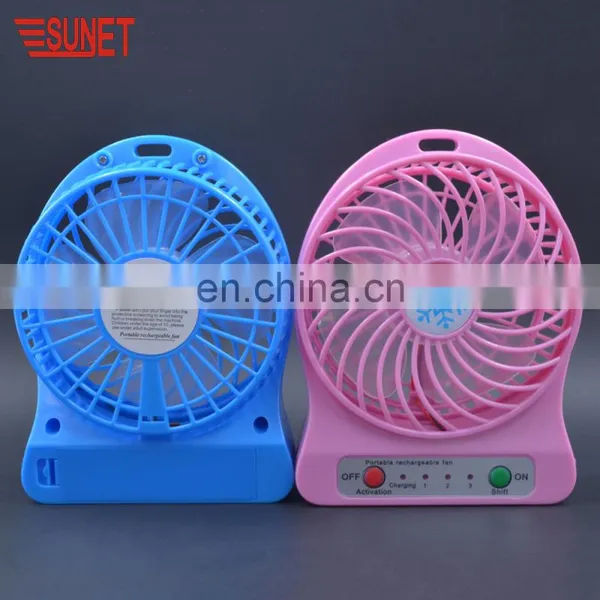 Summer Air Cooling Lithium Battery Usb Fan Portable Rechargeable Mini Usb Fan photo-2