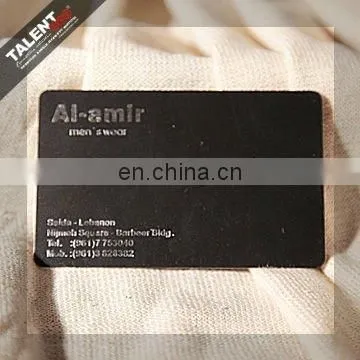 Custom Printed Stamping Laser Gold Foil Plastic VIP IC ID Smart Card Supplier photo-4