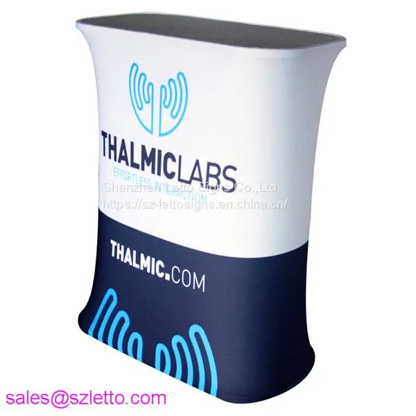 Promotion Tension Fabric Display Counter for Advertising