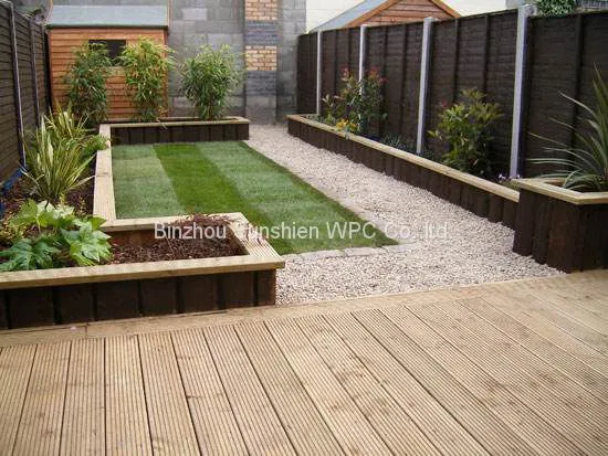 Outdoor Garden Decking Floor From Sunshien WPC Composite Material photo-2