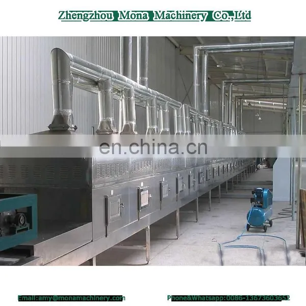 Industrial Tunnel Continuous Microwave Heating Drying Oven Machine for Battery Material photo-6