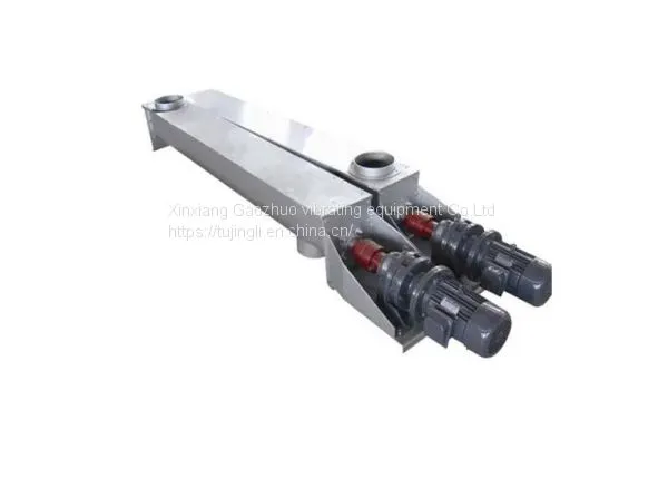 Incline Stainless Steel Shaftless Screw Conveyor For Building Materials