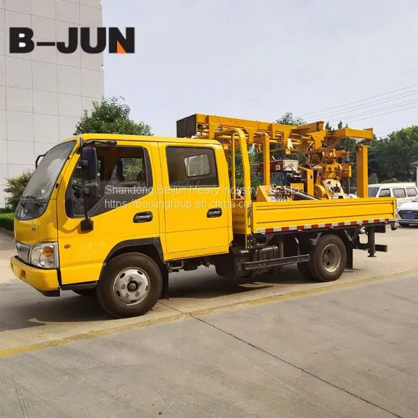 Hydraulic Core Drilling Rig 200m Portable Drilling Rig for Water Well photo-5