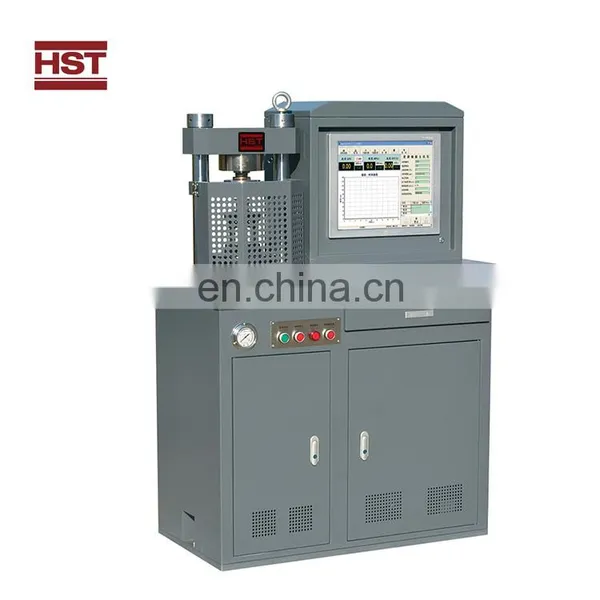 YAW-3000kn Automatic Soil Consolidation Cube Compression Testing Machine photo-3