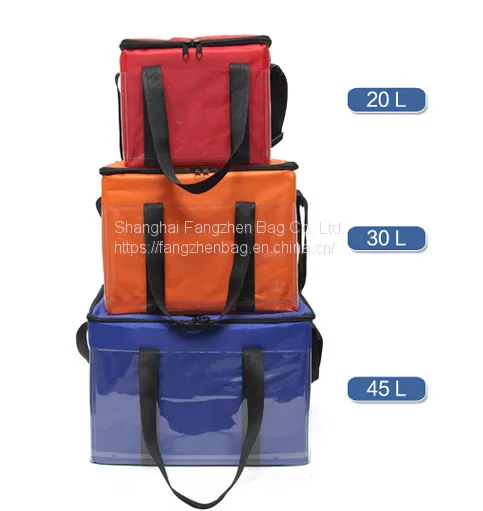 Big Waterproof Thermal Insulated Food Delivery Grocery Bag For Catering, Restaurants Delivery Drivers Backpack Delivery Bag photo-5