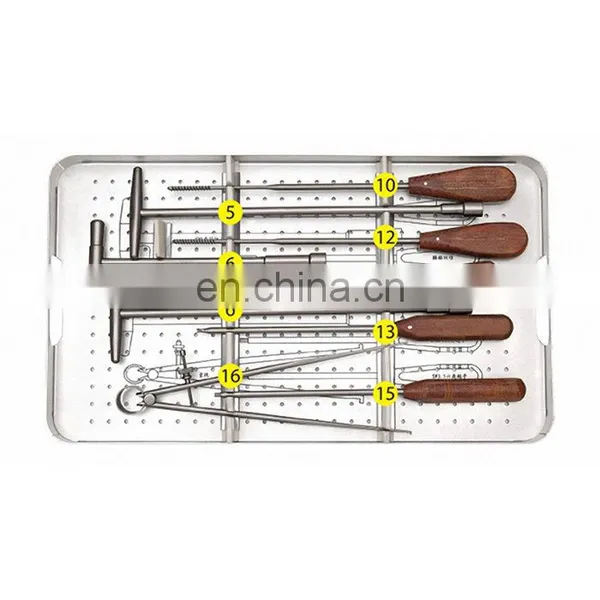 Orthopedic Surgical Instruments Spinal Anterior Thoracic & Thoracolumbar Plate System Instrument Set Spine Surgery Instrument photo-4