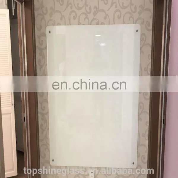 Magnetic Tempered Glass White Board Hanging Type Office Classroom Professional photo-6